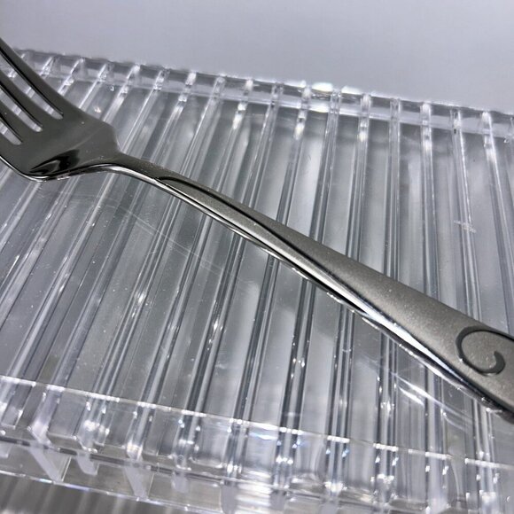 Waterford Ballet Ribbon Matte Stainless Flatware ONE (1) Salad Fork 7-3/8" - Picture 4 of 11